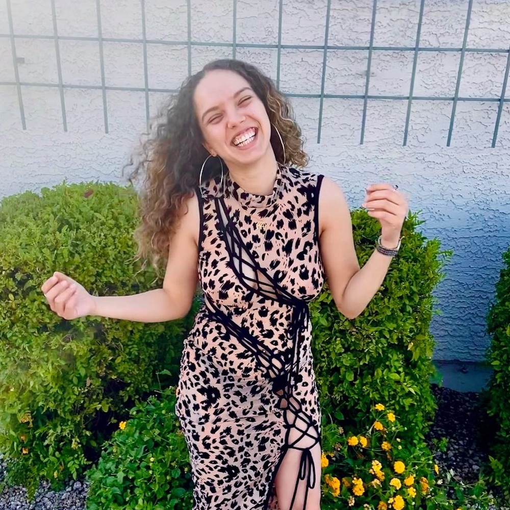 Fashion Nova Sheer Midi Dress Open Lace Size Small
